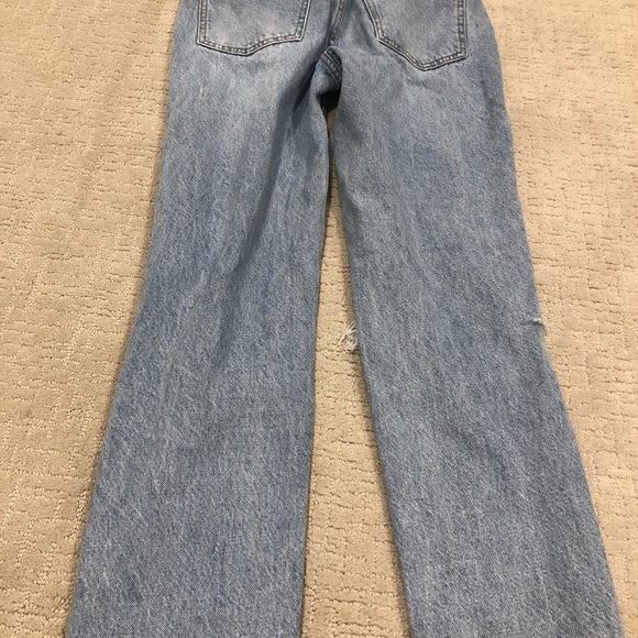 High-Waisted Ripped Dad Jeans - Picture 4 of 5